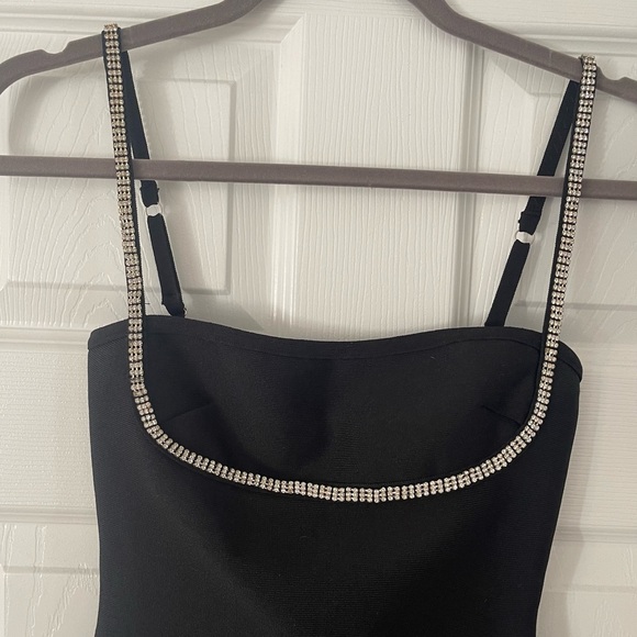 Pollie Dress REVOLVE black mini dress superdown NWT formal - Picture 3 of 11